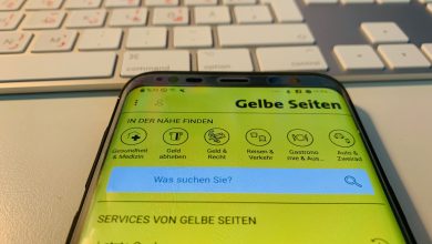 تطبيق الصفحة الصفراء Gelbe Seiten لإيجاد الدكاترة والمشافي في ألمانيا