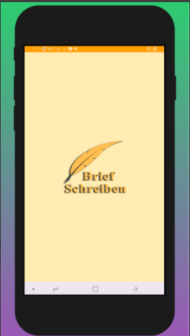 تطبيق تعلم كتابة الرسائل والمواضيع في اللغة الألمانية