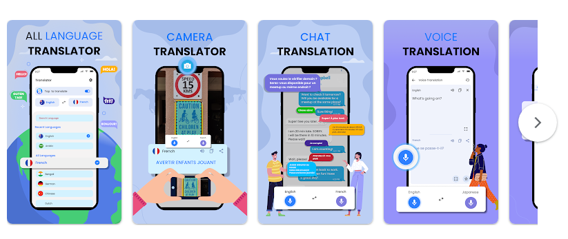 تطبيق المترجم الفوري لكل اللغات مجاناً أونلاين 